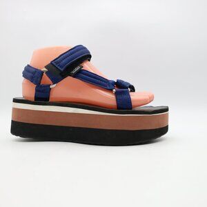 Teva x Opening Ceremony Universal Navy Platform Women's Size 8 Sandals